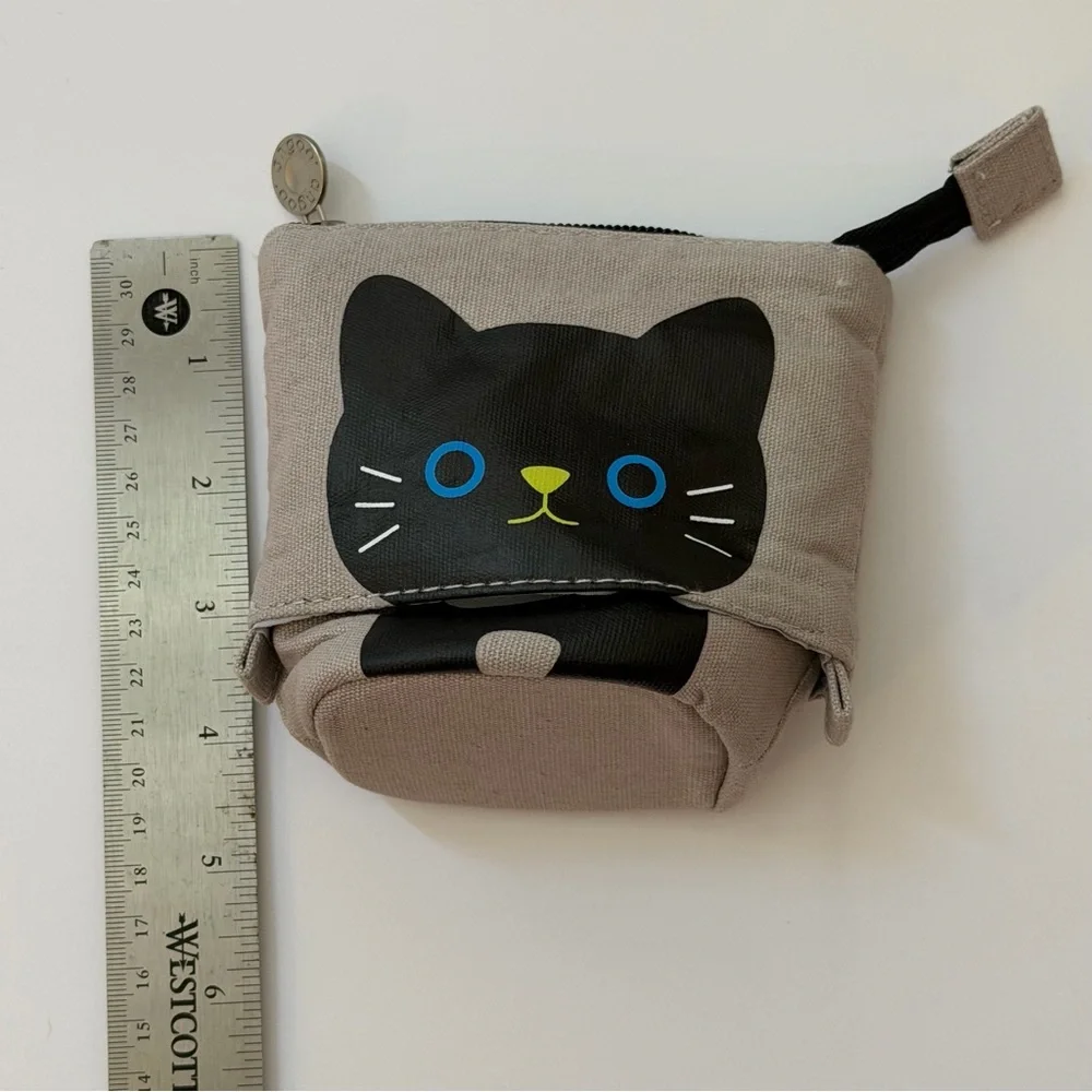 Canvas Telescopic Retractable Pencil Pouch, Upright Pen Holder